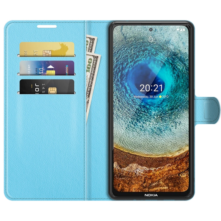 For Nokia X10/X20 Litchi Texture Horizontal Flip Protective Case with Holder & Card Slots & Wallet