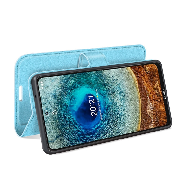For Nokia X10/X20 Litchi Texture Horizontal Flip Protective Case with Holder & Card Slots & Wallet