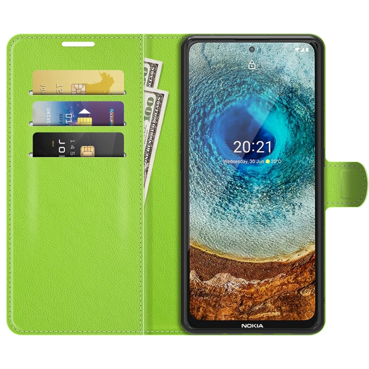 For Nokia X10/X20 Litchi Texture Horizontal Flip Protective Case with Holder & Card Slots & Wallet