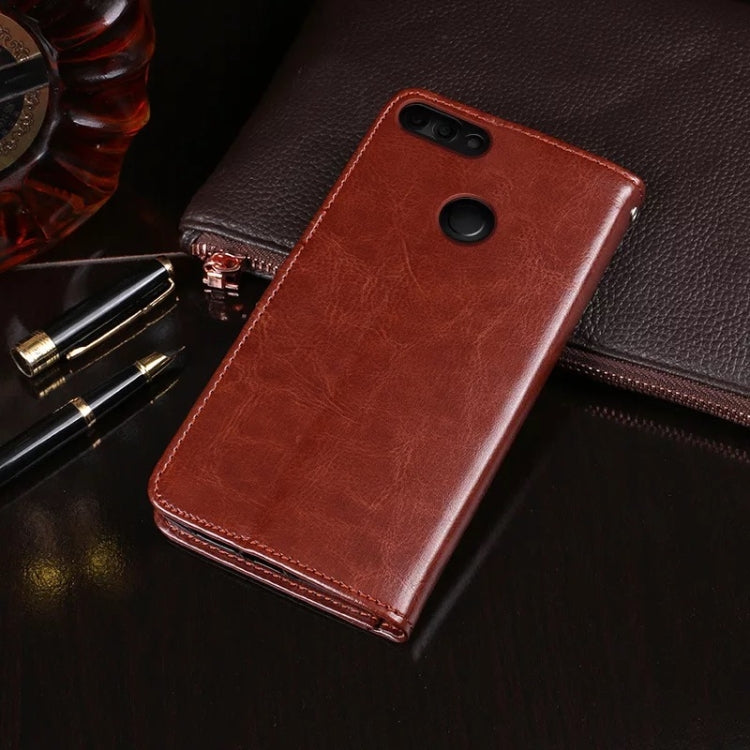Calf Texture Horizontal Flip Leather Case for Huawei Y9 2018, with Holder & Card Slots & Wallet