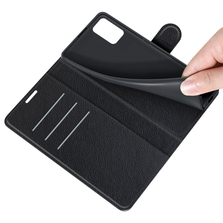 For Samsung Galaxy A03s 166mm Litchi Texture Horizontal Flip Protective Case with Holder & Card Slots & Wallet