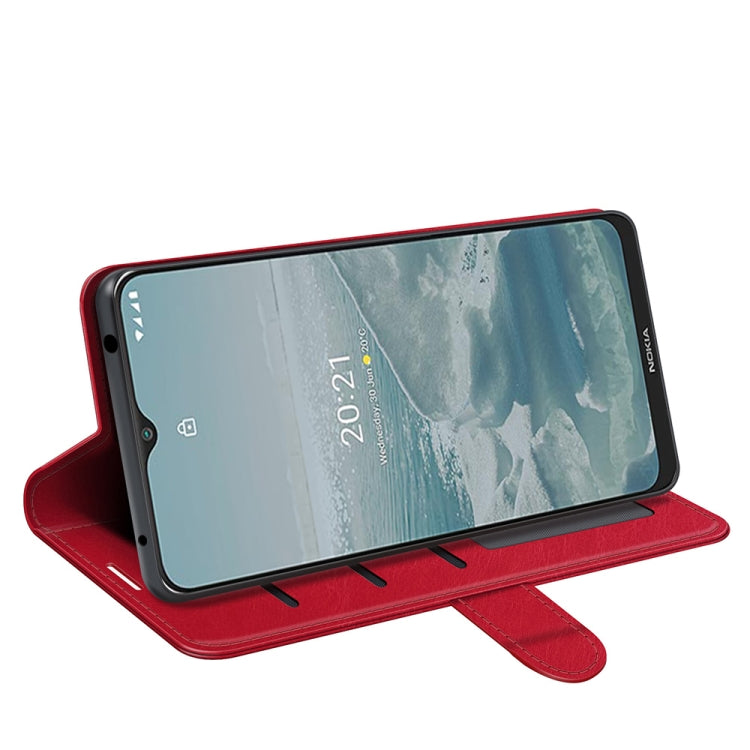 For Nokia G10/G20 R64 Texture Single Horizontal Flip Protective Case with Holder & Card Slots & Wallet& Photo Frame