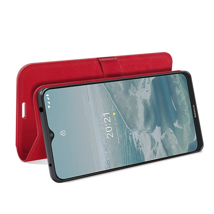 For Nokia G10/G20 R64 Texture Single Horizontal Flip Protective Case with Holder & Card Slots & Wallet& Photo Frame