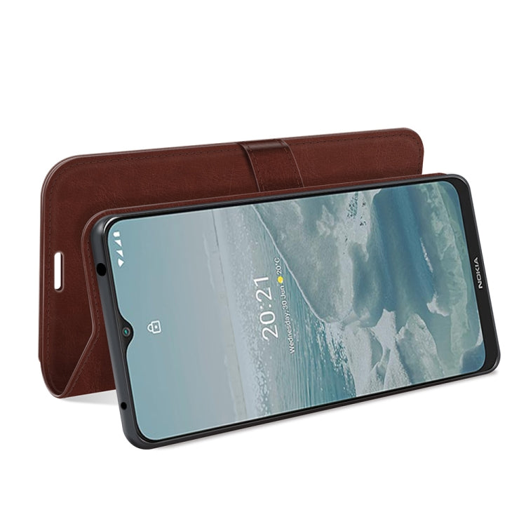 For Nokia G10/G20 R64 Texture Single Horizontal Flip Protective Case with Holder & Card Slots & Wallet& Photo Frame