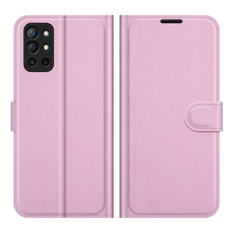 For OnePlus 9R Litchi Texture Horizontal Flip Protective Case with Holder & Card Slots & Wallet