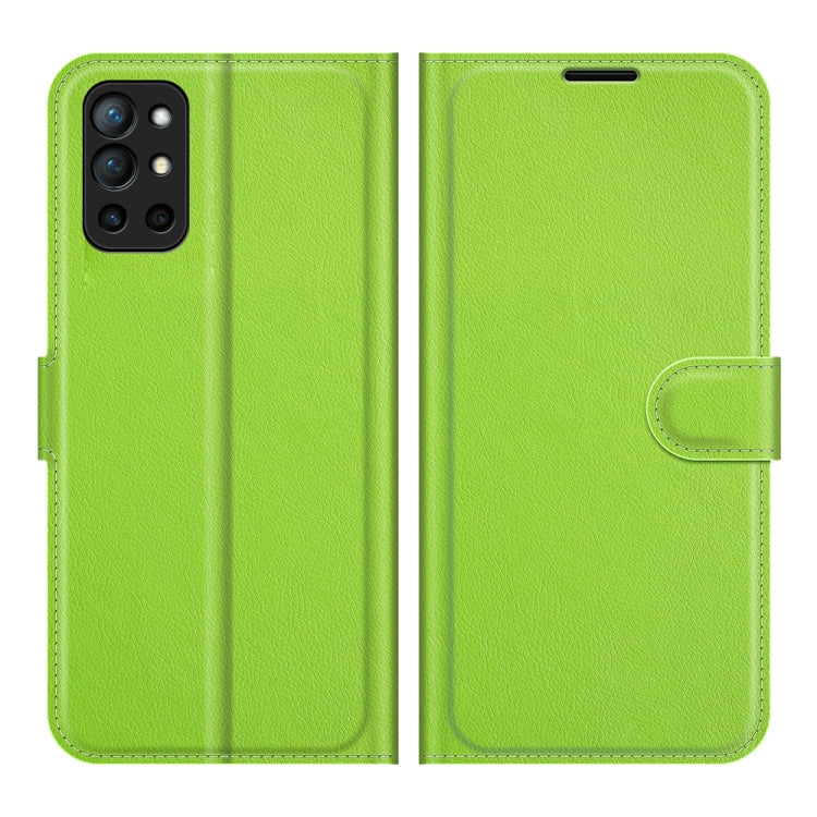 For OnePlus 9R Litchi Texture Horizontal Flip Protective Case with Holder & Card Slots & Wallet