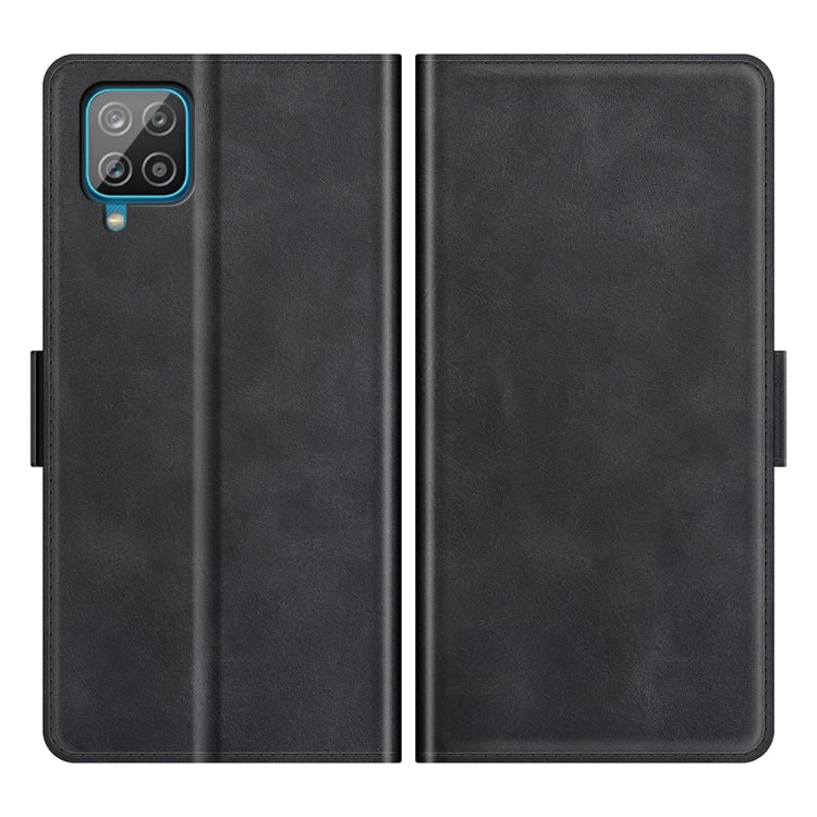 For Samsung Galaxy A22 4G Dual-side Magnetic Buckle Horizontal Flip Leather Case with Holder & Card Slots & Wallet