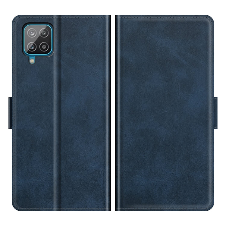 For Samsung Galaxy A22 4G Dual-side Magnetic Buckle Horizontal Flip Leather Case with Holder & Card Slots & Wallet