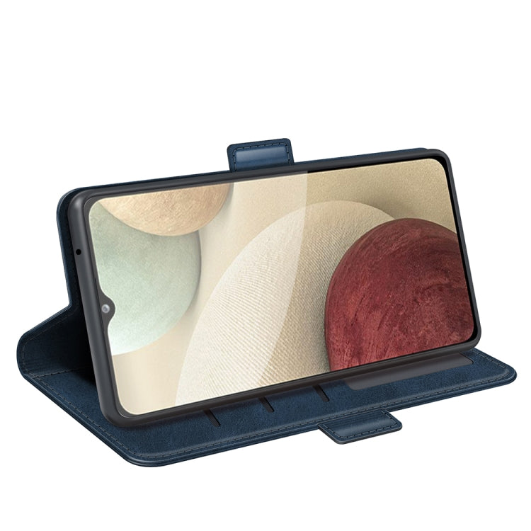 For Samsung Galaxy A22 4G Dual-side Magnetic Buckle Horizontal Flip Leather Case with Holder & Card Slots & Wallet