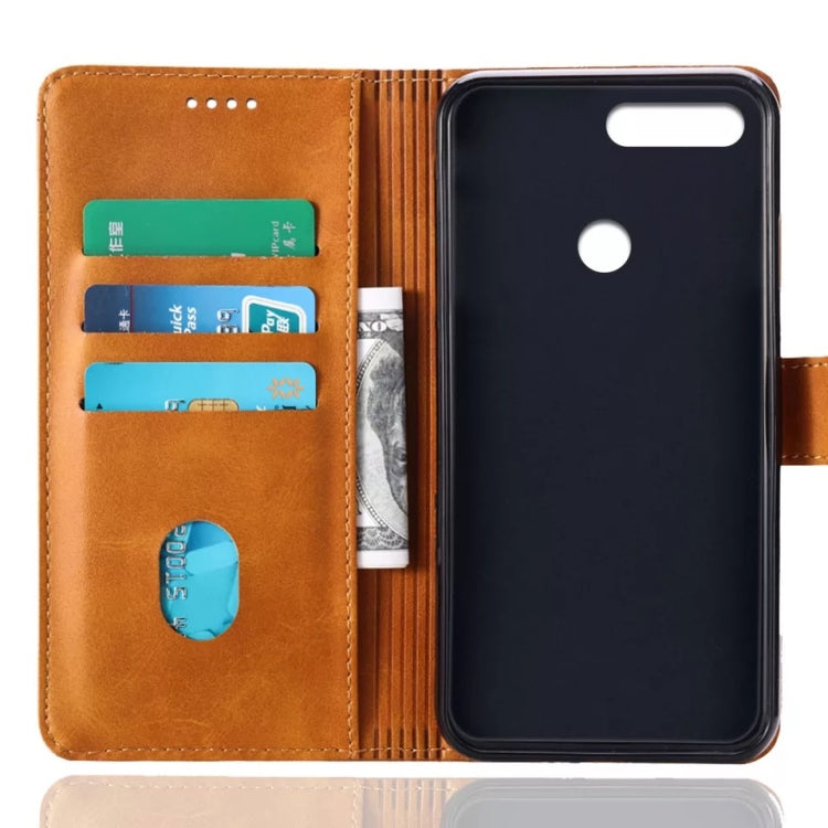 Calf Texture Horizontal Flip Leather Case for Lenovo K5 Note (2018)ï¼Œ with Holder & Card Slots & Wallet