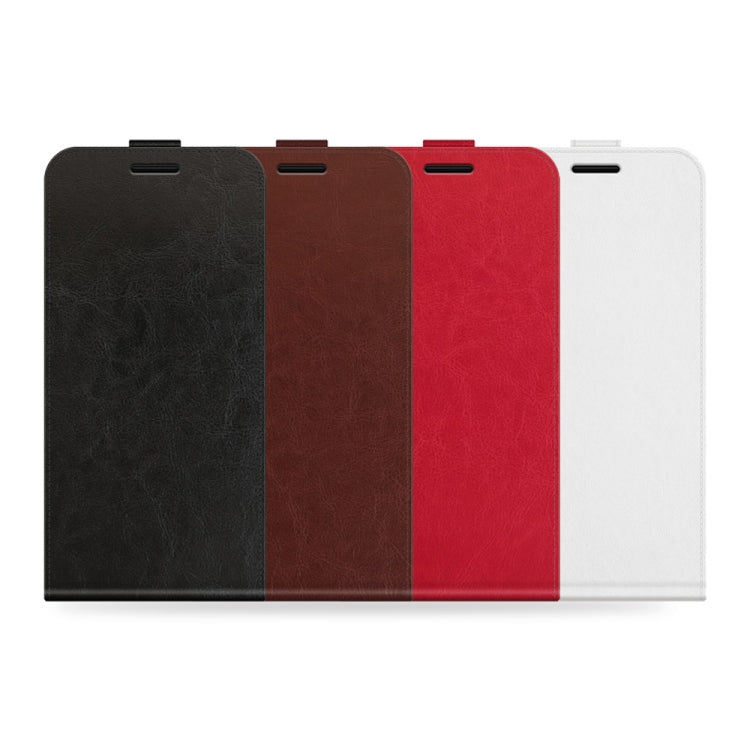 For Samsung Glaxy A22 4G R64 Texture Single Vertical Flip Leather Protective Case with Card Slots & Photo Frame