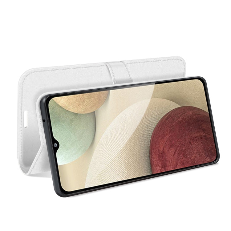 For Samsung Glaxy A22 4G R64 Texture Single Horizontal Flip Protective Case with Holder & Card Slots & Wallet& Photo Frame