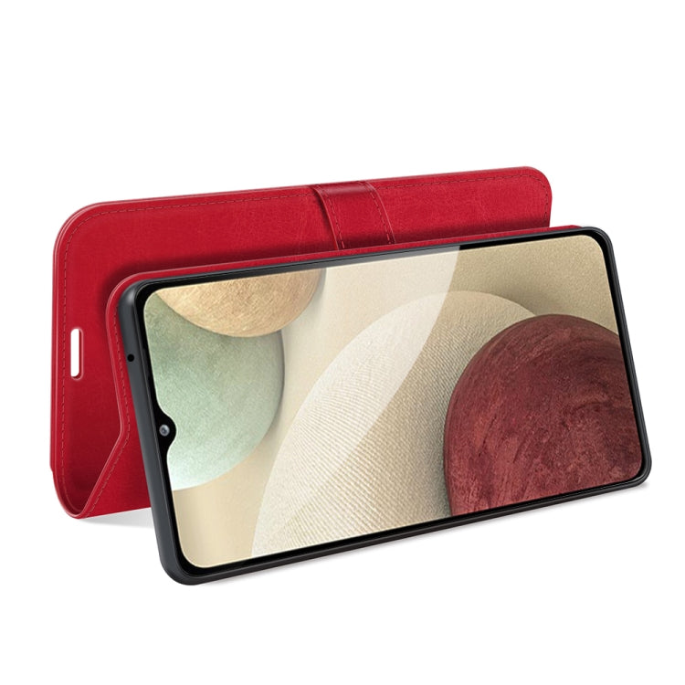For Samsung Glaxy A22 4G R64 Texture Single Horizontal Flip Protective Case with Holder & Card Slots & Wallet& Photo Frame