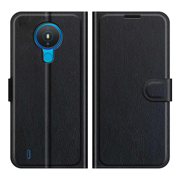 For Nokia 1.4 Litchi Texture Horizontal Flip Protective Case with Holder & Card Slots & Wallet