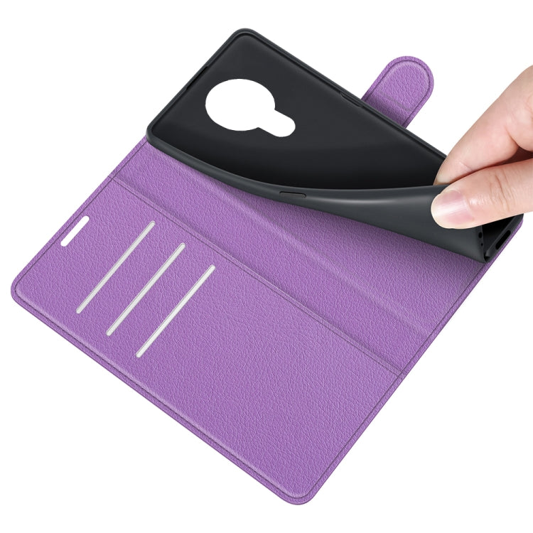 For Nokia 1.4 Litchi Texture Horizontal Flip Protective Case with Holder & Card Slots & Wallet