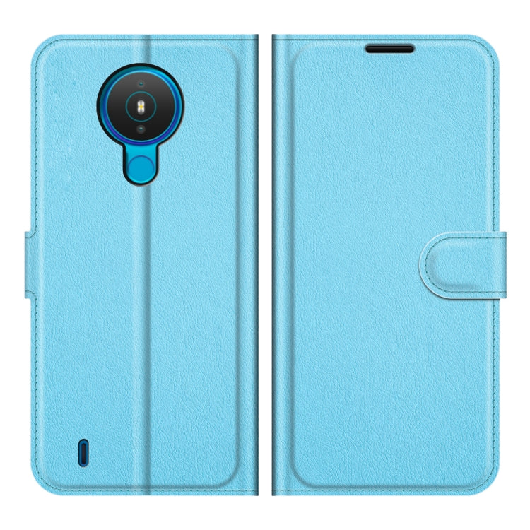 For Nokia 1.4 Litchi Texture Horizontal Flip Protective Case with Holder & Card Slots & Wallet