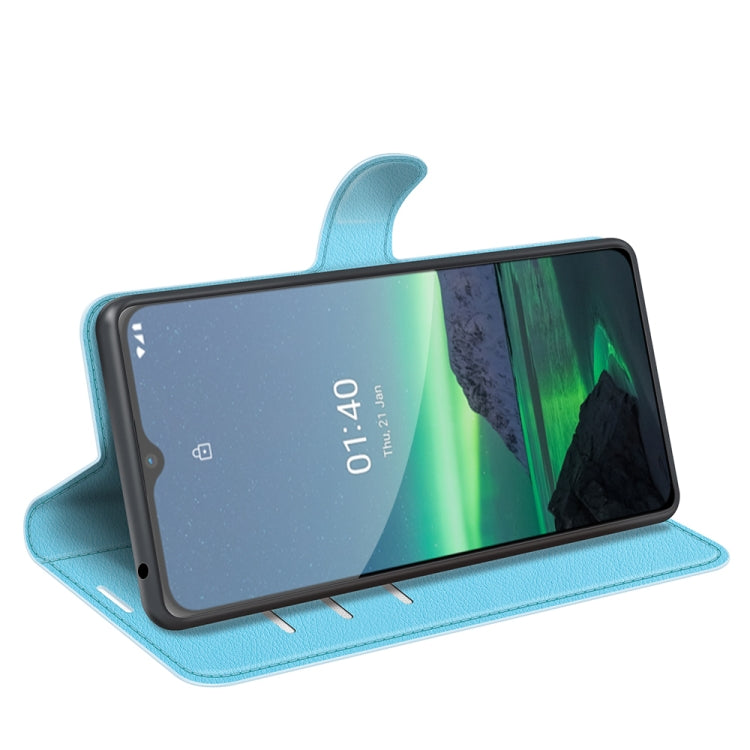 For Nokia 1.4 Litchi Texture Horizontal Flip Protective Case with Holder & Card Slots & Wallet