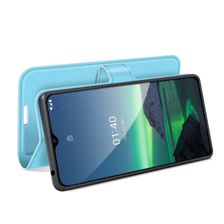 For Nokia 1.4 Litchi Texture Horizontal Flip Protective Case with Holder & Card Slots & Wallet