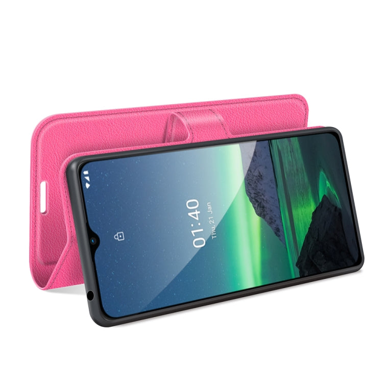 For Nokia 1.4 Litchi Texture Horizontal Flip Protective Case with Holder & Card Slots & Wallet