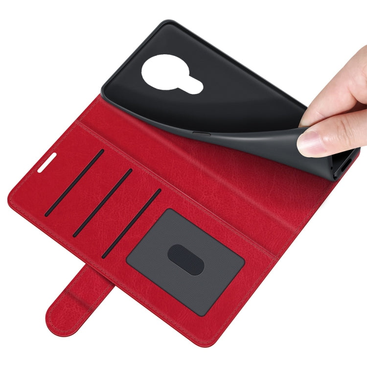 For Nokia 1.4 R64 Texture Single Horizontal Flip Protective Case with Holder & Card Slots & Wallet& Photo Frame