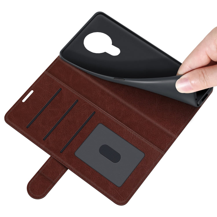 For Nokia 1.4 R64 Texture Single Horizontal Flip Protective Case with Holder & Card Slots & Wallet& Photo Frame