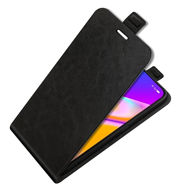 For OPPO A94 5G / F19 Pro+ 5G / Reno5 Z R64 Texture Single Vertical Flip Leather Protective Case with Card Slots & Photo Frame