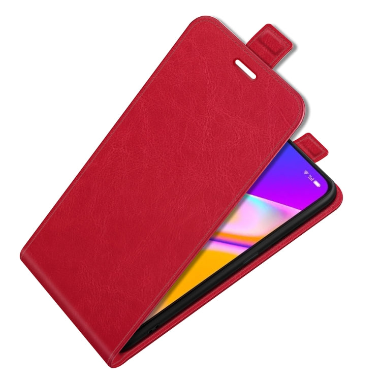 For OPPO A94 5G / F19 Pro+ 5G / Reno5 Z R64 Texture Single Vertical Flip Leather Protective Case with Card Slots & Photo Frame