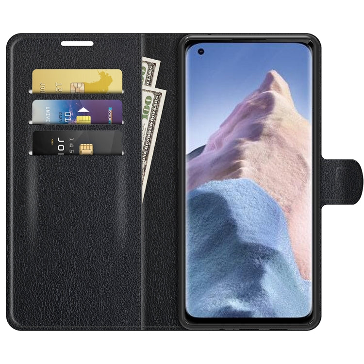 For Xiaomi Mi 11 Ultra Litchi Texture Horizontal Flip Protective Case with Holder & Card Slots & Wallet