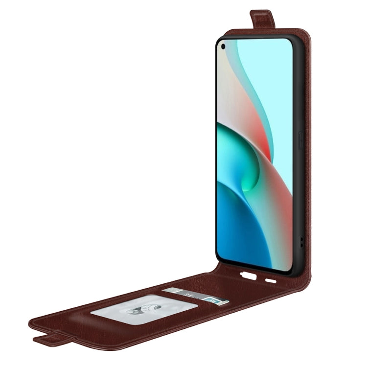 For Xiaomi Mi 11 Lite R64 Texture Single Vertical Flip Leather Protective Case with Card Slots & Photo Frame