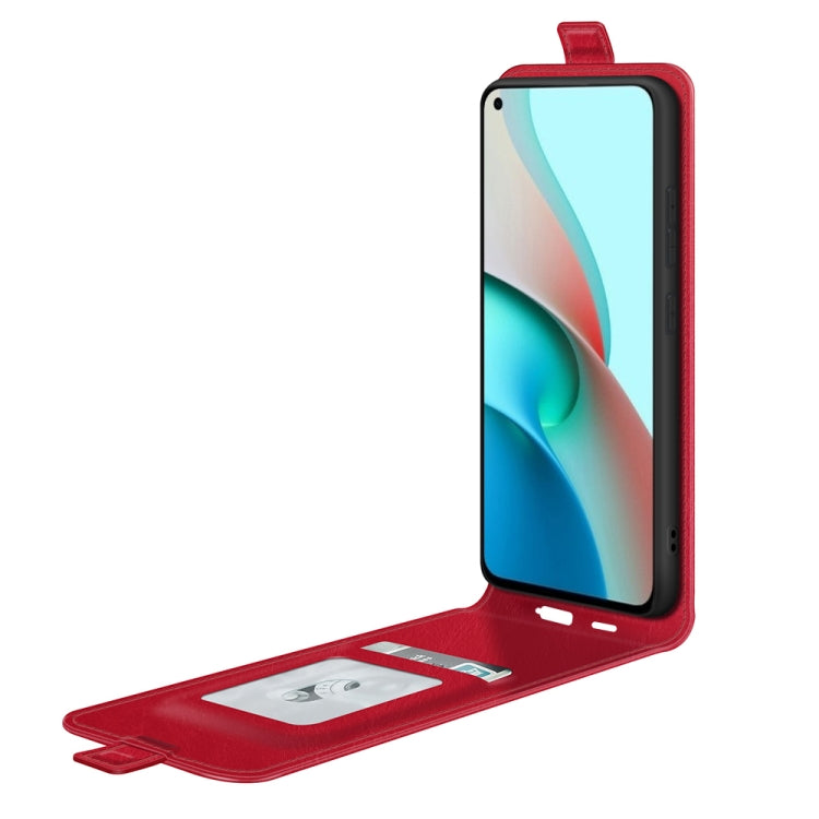 For Xiaomi Mi 11 Lite R64 Texture Single Vertical Flip Leather Protective Case with Card Slots & Photo Frame