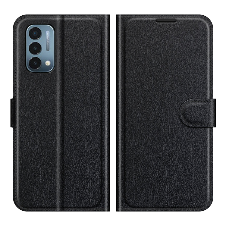 For OnePlus Nord N200 5G Litchi Texture Horizontal Flip Protective Case with Holder & Card Slots & Wallet