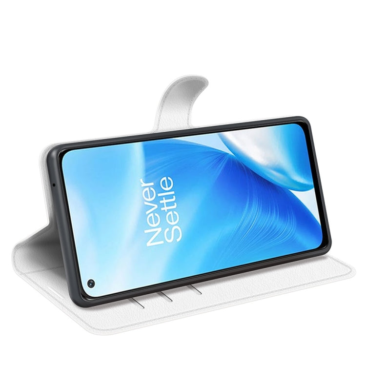 For OnePlus Nord N200 5G Litchi Texture Horizontal Flip Protective Case with Holder & Card Slots & Wallet