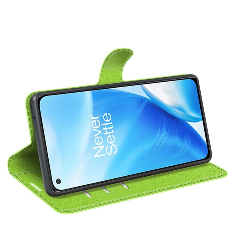 For OnePlus Nord N200 5G Litchi Texture Horizontal Flip Protective Case with Holder & Card Slots & Wallet