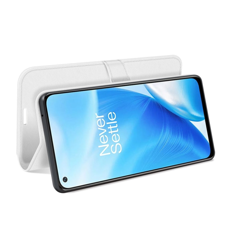 For OnePlus Nord N200 5G R64 Texture Single Horizontal Flip Protective Case with Holder & Card Slots & Wallet& Photo Frame