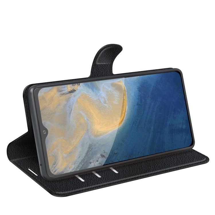For ZTE Blade A51 Litchi Texture Horizontal Flip Protective Case with Holder & Card Slots & Wallet