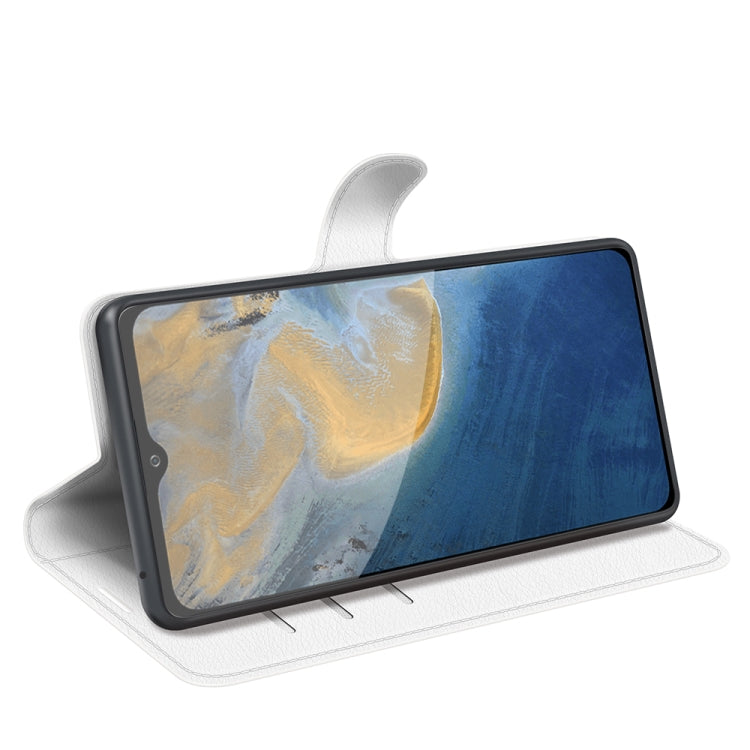 For ZTE Blade A51 Litchi Texture Horizontal Flip Protective Case with Holder & Card Slots & Wallet