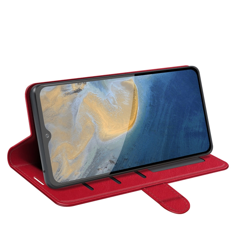 For ZTE Blade A51 R64 Texture Single Horizontal Flip Protective Case with Holder & Card Slots & Wallet& Photo Frame