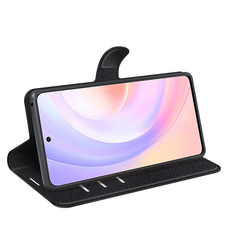 For Honor 50 SE Litchi Texture Horizontal Flip Protective Case with Holder & Card Slots & Wallet