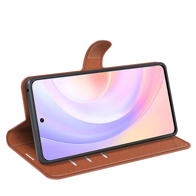 For Honor 50 SE Litchi Texture Horizontal Flip Protective Case with Holder & Card Slots & Wallet