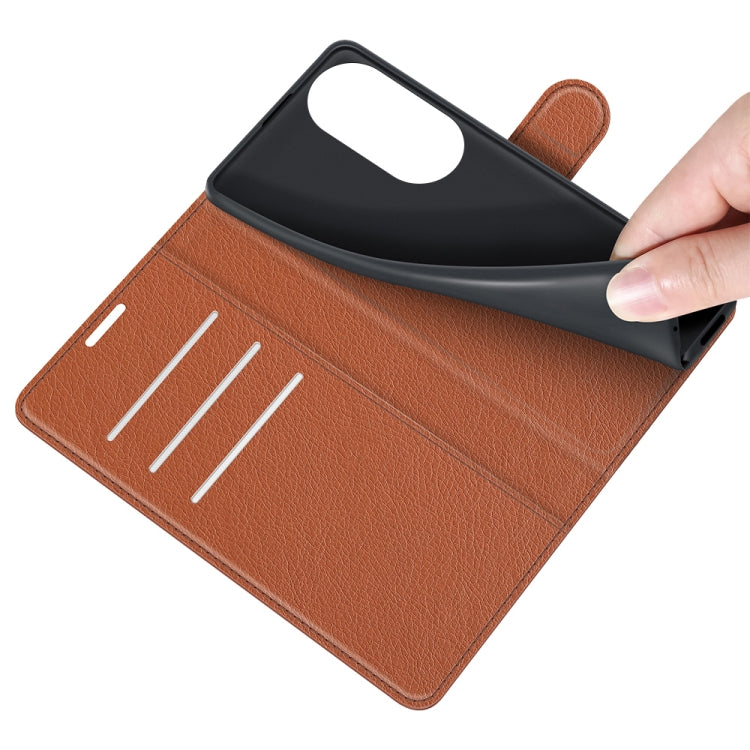 For Honor 50 SE Litchi Texture Horizontal Flip Protective Case with Holder & Card Slots & Wallet