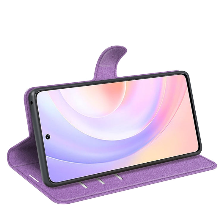 For Honor 50 SE Litchi Texture Horizontal Flip Protective Case with Holder & Card Slots & Wallet