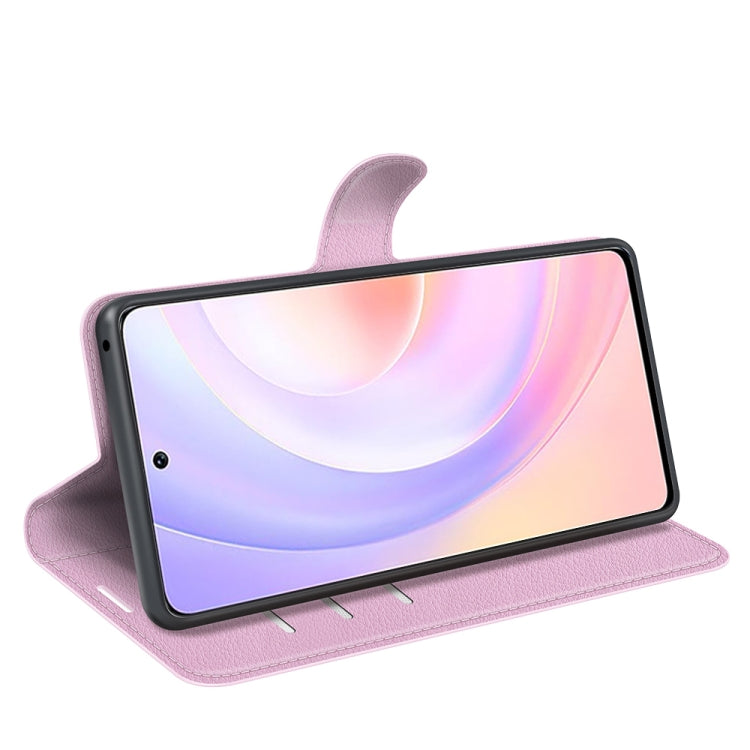 For Honor 50 SE Litchi Texture Horizontal Flip Protective Case with Holder & Card Slots & Wallet