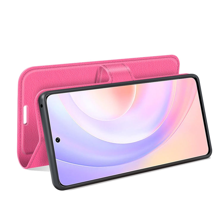For Honor 50 SE Litchi Texture Horizontal Flip Protective Case with Holder & Card Slots & Wallet