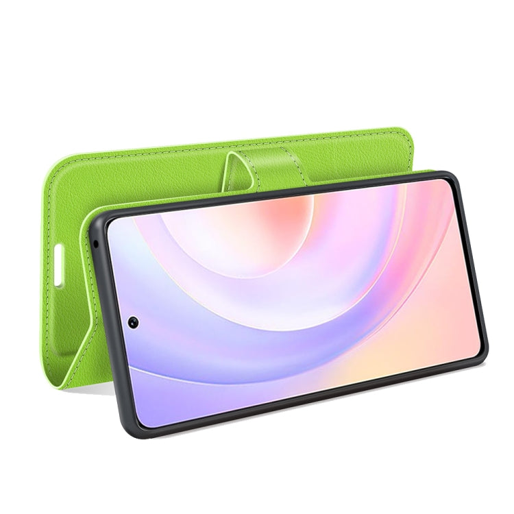 For Honor 50 SE Litchi Texture Horizontal Flip Protective Case with Holder & Card Slots & Wallet