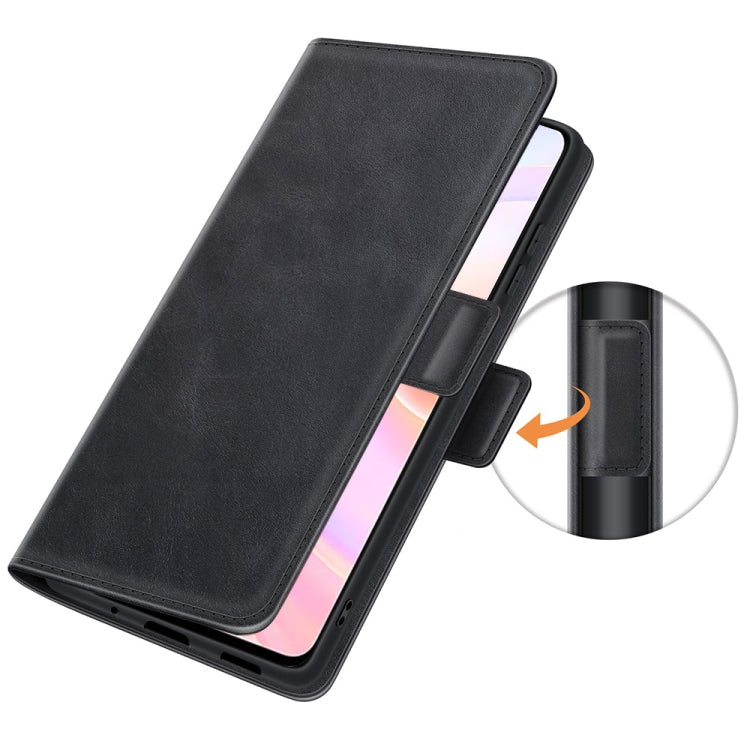 For Honor 50 SE / Huawei nova 9 SE Dual-side Magnetic Buckle Horizontal Flip Leather Case with Holder & Card Slots & Wallet