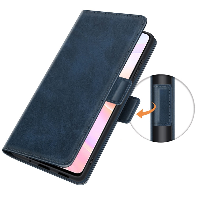 For Honor 50 SE / Huawei nova 9 SE Dual-side Magnetic Buckle Horizontal Flip Leather Case with Holder & Card Slots & Wallet
