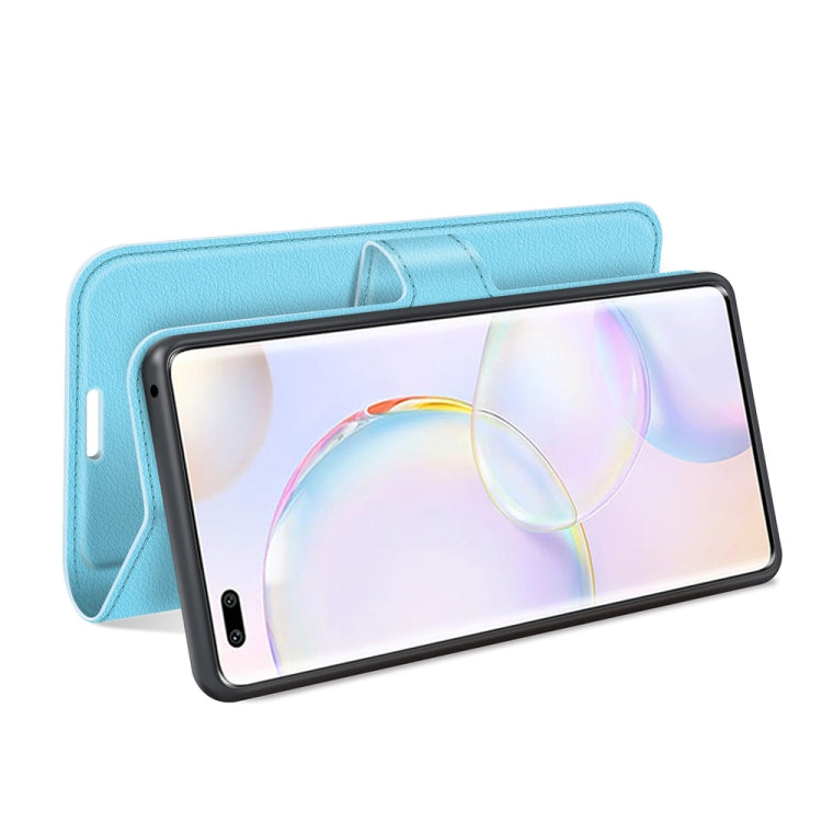 For Honor 50 Pro Litchi Texture Horizontal Flip Protective Case with Holder & Card Slots & Wallet