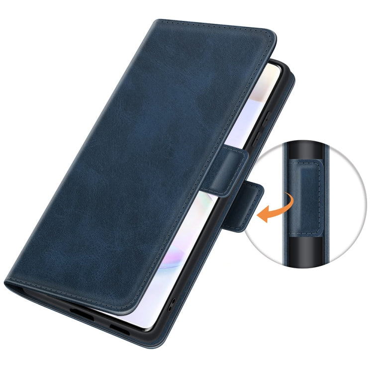 For Honor 50 Pro Dual-side Magnetic Buckle Horizontal Flip Leather Case with Holder & Card Slots & Wallet