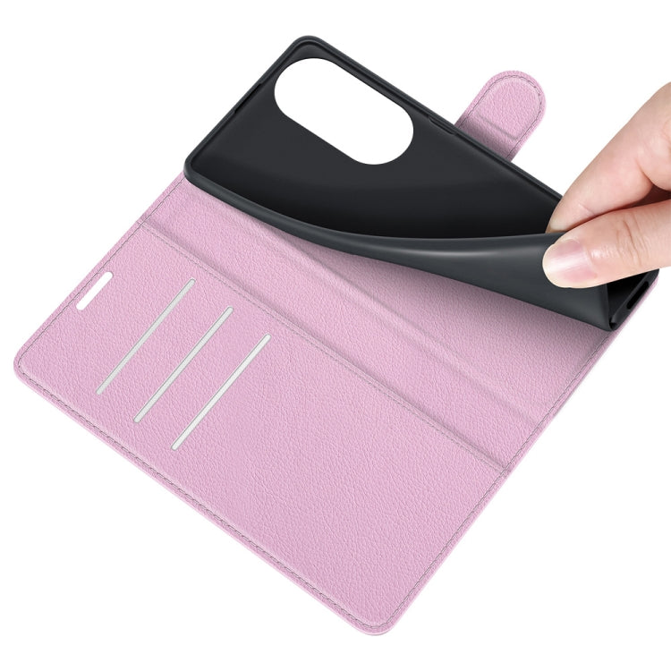 For Honor 50 Litchi Texture Horizontal Flip Protective Case with Holder & Card Slots & Wallet