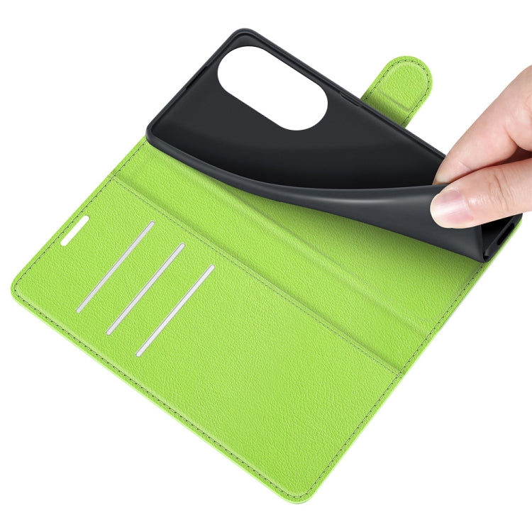 For Honor 50 Litchi Texture Horizontal Flip Protective Case with Holder & Card Slots & Wallet